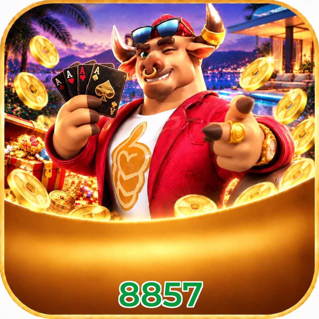 Comparação Fortune Tiger Ox e Rabbit na 8857